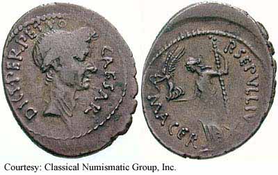 монета Древнего Рима