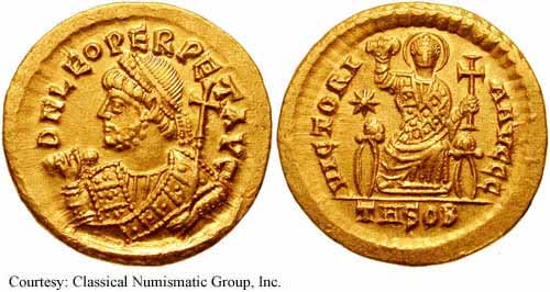 монета Древнего Рима