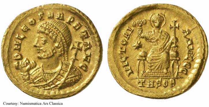 монета Древнего Рима