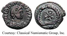 монета Древнего Рима