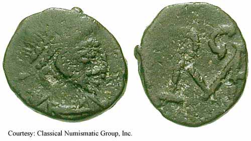 монета Древнего Рима