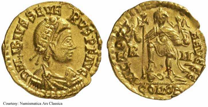 монета Древнего Рима