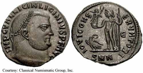 монета Древнего Рима