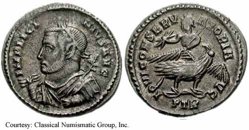 монета Древнего Рима