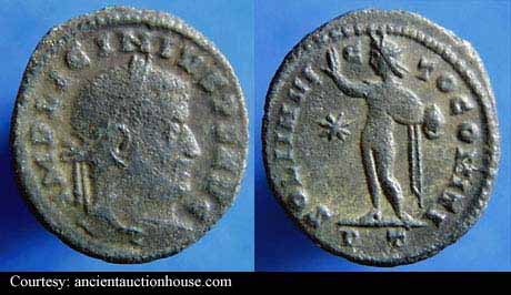 монета Древнего Рима