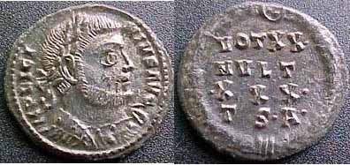 монета Древнего Рима