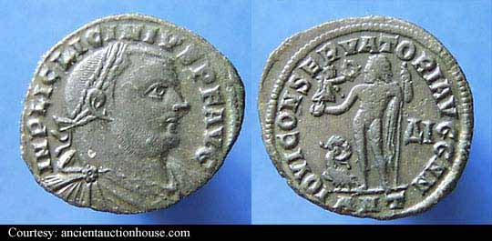 монета Древнего Рима