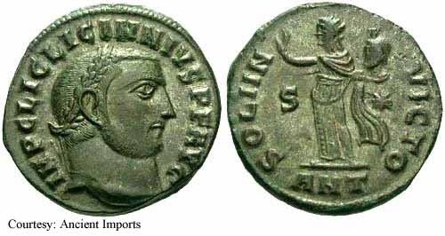 монета Древнего Рима