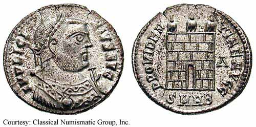 монета Древнего Рима