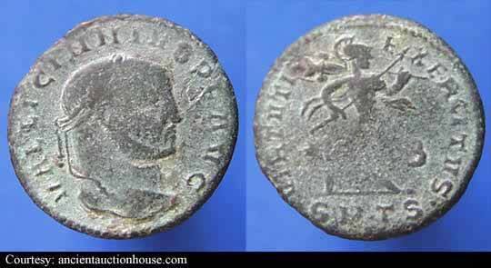 монета Древнего Рима