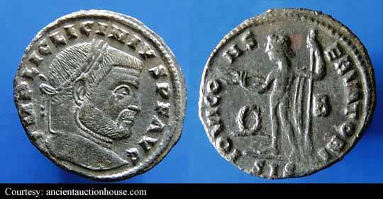 монета Древнего Рима