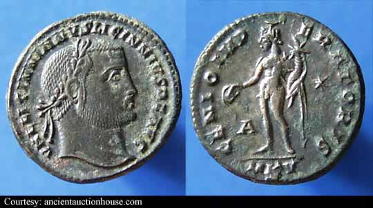 монета Древнего Рима