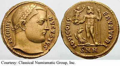 монета Древнего Рима