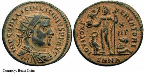 монета Древнего Рима