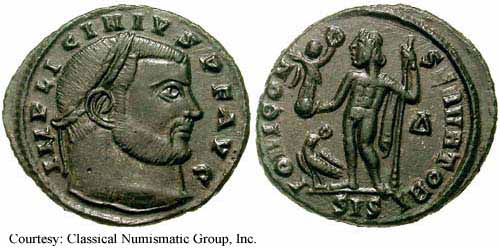 монета Древнего Рима