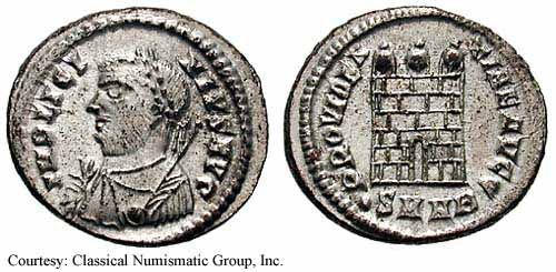 монета Древнего Рима