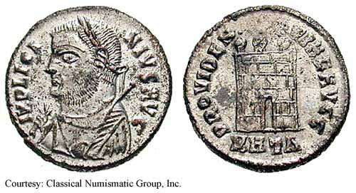 монета Древнего Рима