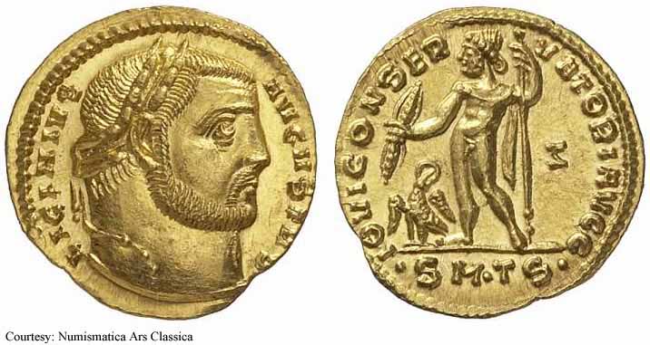 монета Древнего Рима