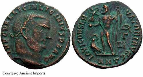 монета Древнего Рима