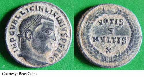 монета Древнего Рима