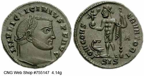 монета Древнего Рима