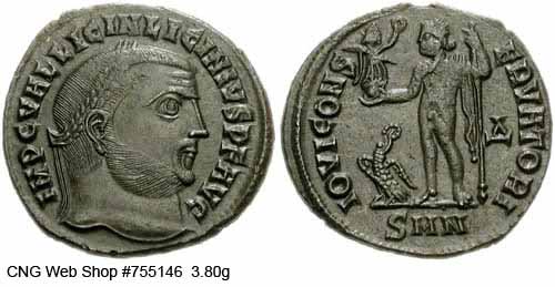 монета Древнего Рима