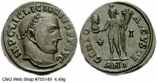 монета Древнего Рима