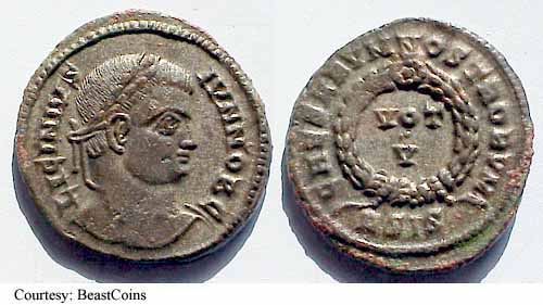 монета Древнего Рима