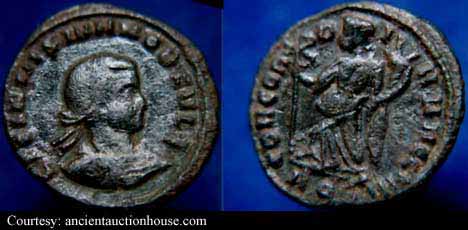 монета Древнего Рима