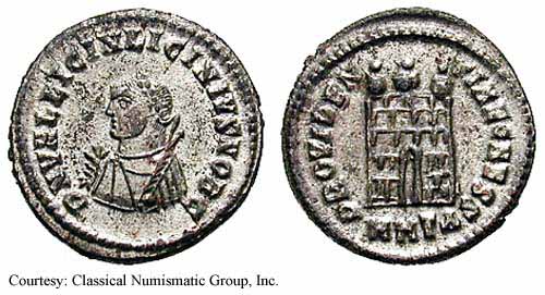 монета Древнего Рима