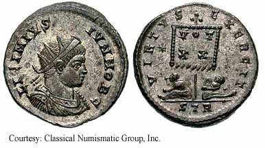 монета Древнего Рима