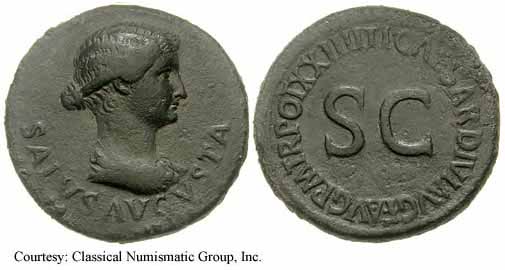 монета Древнего Рима