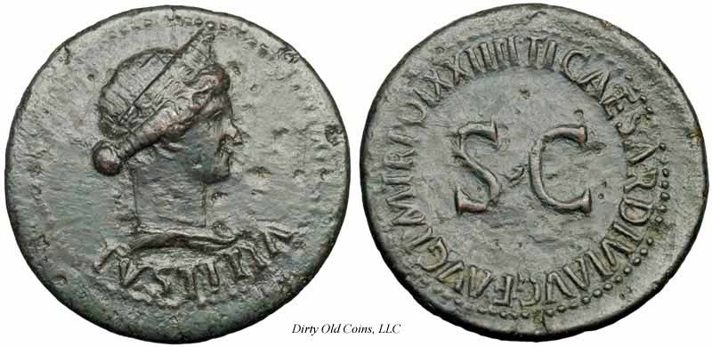 монета Древнего Рима