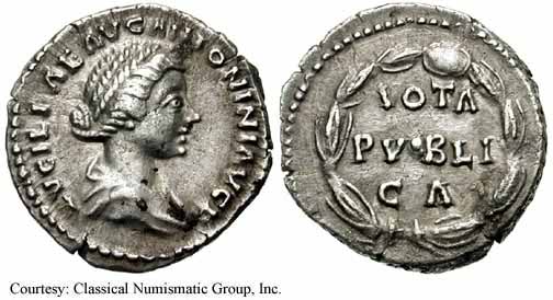 монета Древнего Рима