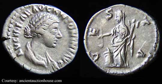 монета Древнего Рима