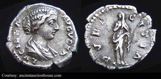 монета Древнего Рима