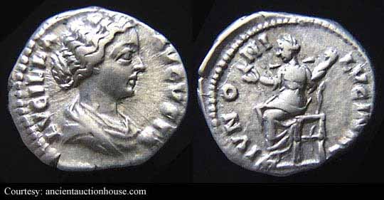 монета Древнего Рима