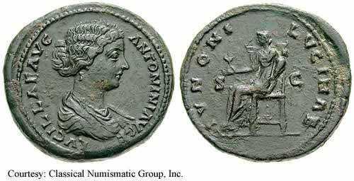 монета Древнего Рима