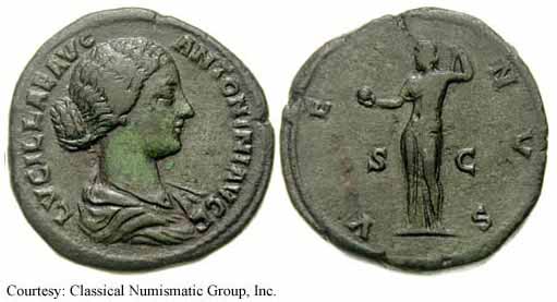 монета Древнего Рима