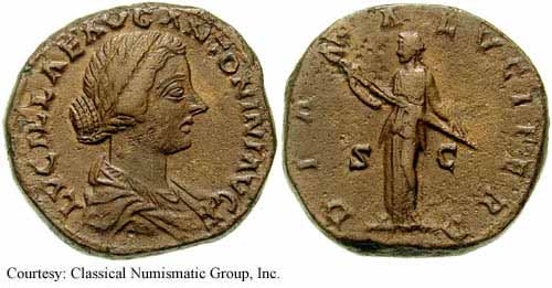 монета Древнего Рима