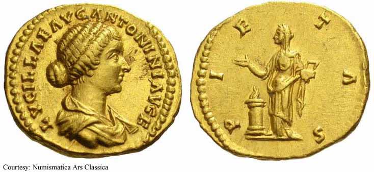 монета Древнего Рима