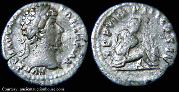 монета Древнего Рима