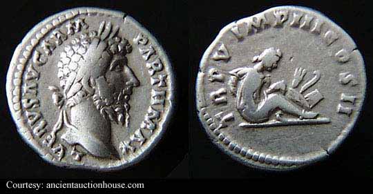 монета Древнего Рима