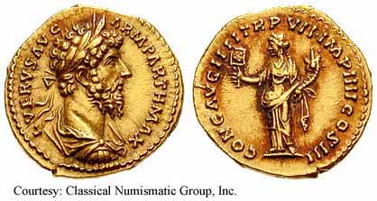 монета Древнего Рима