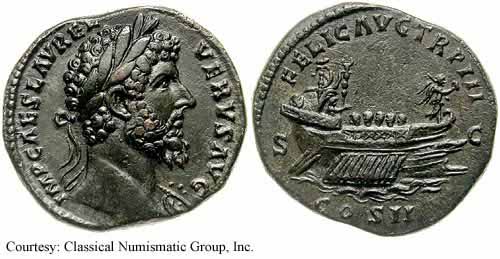 монета Древнего Рима