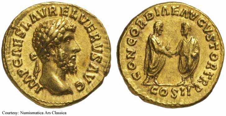 монета Древнего Рима