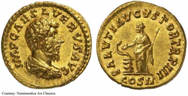 монета Древнего Рима