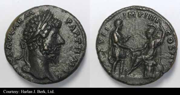 монета Древнего Рима