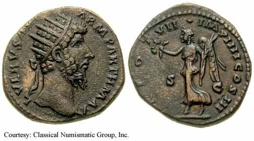 монета Древнего Рима