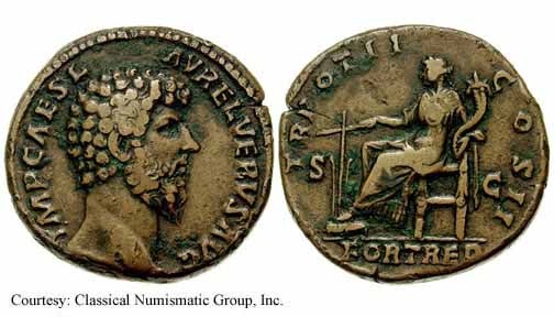 монета Древнего Рима